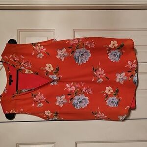 Papermoon Floral Sleeveless Blouse - Salmon